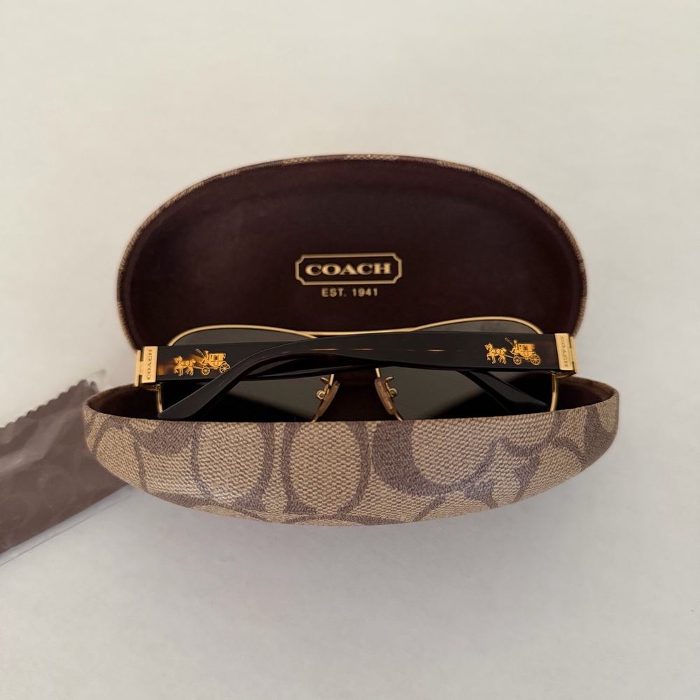 Coach Aviator Sunglasses - Picture 4 of 5